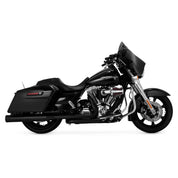 Vance & Hines 46703 4in Eliminator 400 Slip-On Mufflers Matte Black