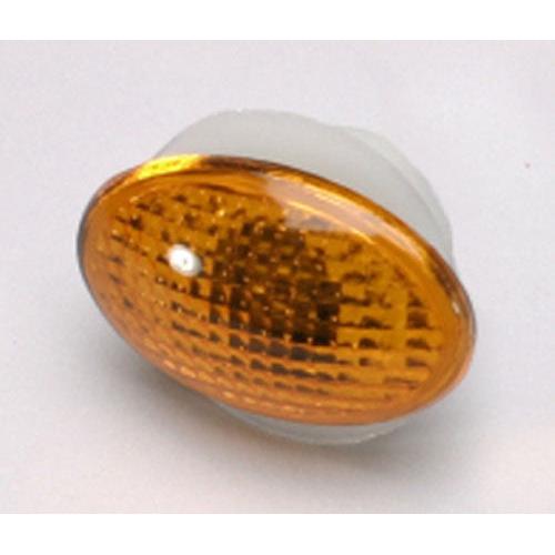 K&s 25-8272  Marker Lights, Flat Oval, Med (s/f) Amber
