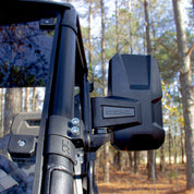 Seizmik Embark Side View Mirrors with ABS Body & Bezel For 1.75? Round Tube