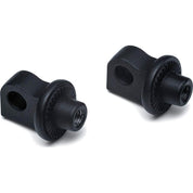 Kuryakyn Universal Peg Adaptors Splined Peg Satin Black