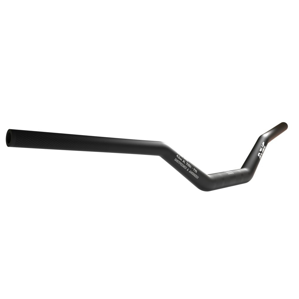 RJWC Unbreakable Black Handlebar With Knurled Grips Designed For ATVs 30257001