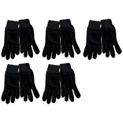 Set of 5 Black Polypropylene Glove Liner - Mens