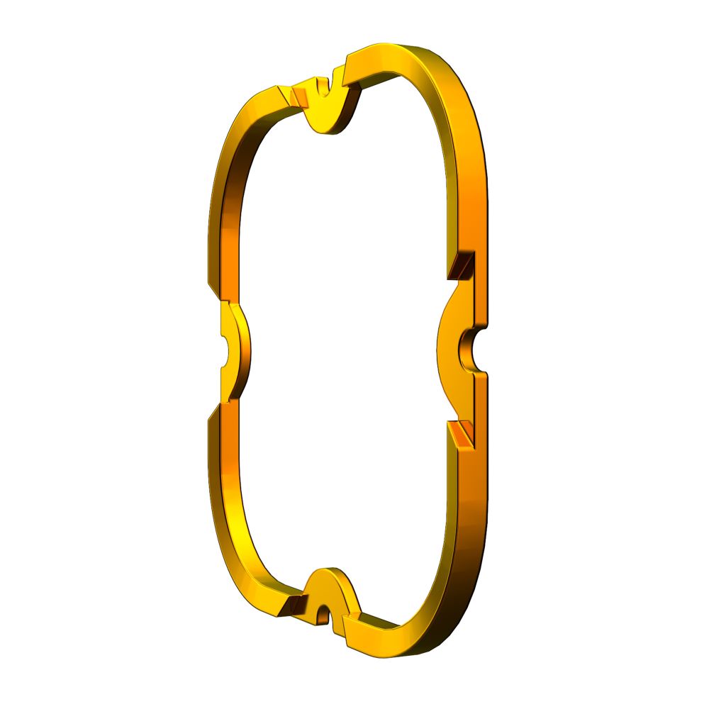 KC HiLiTES FLEX ERA 4 - 1-Bezel Ring - ED Coated - Gold 30570