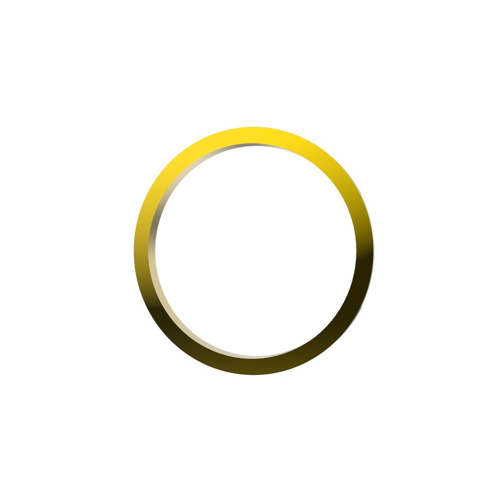KC HiLiTES FLEX ERA 1 - Single Bezel Ring - Gold 30574