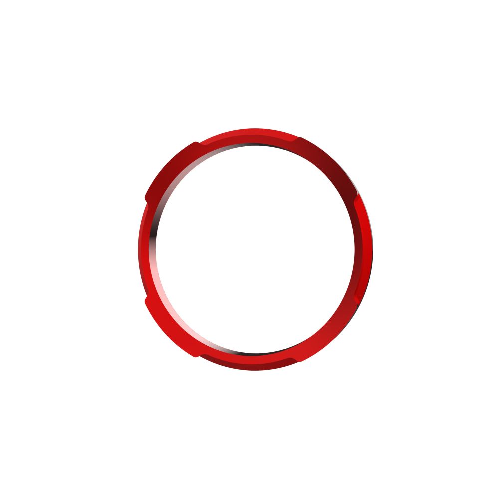 KC HiLiTES FLEX ERA 1 - Single Bezel Ring - Red 30575