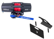 Viper V2 UTV Winch Kit 6000 lb Standard Spool With 40 Feet Blue Synthetic Rope With Mount For Yamaha YXZ1000R 2016-2021