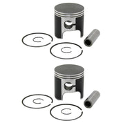 2 SPI Pistons, Bearings & Full Gasket Kit Arctic Cat ZR800 ZL800 Mountain Cat