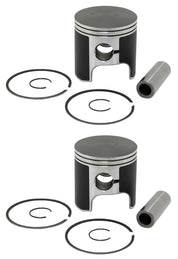 2 SPI Pistons, Bearings & Full Gasket Kit Arctic Cat ZR800 ZL800 Mountain Cat