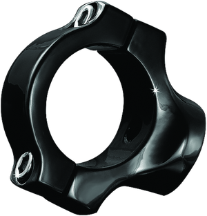 Kuryakyn Gloss Black Side Mount License Plate Holder Clamp 3121