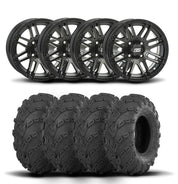 ITP SS316 12" Wheels And Mud Lite Tires [27x10-12]