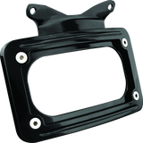 Kuryakyn Black Curved License Plate Mount 3147