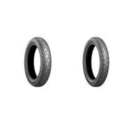 Bridgestone Front Rear 120/80-14 + 90/90-14 Battlax SC Motorcycle Tire Set
