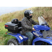 Wes 126-0020 Big Wes ATV Storage Box And Seat Black