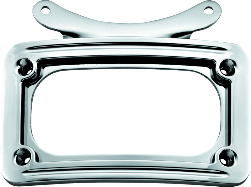 Kuryakyn Chrome Curved License Plate Frame 3162