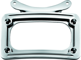 Kuryakyn Chrome Curved License Plate Frame 3162