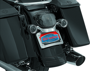 Kuryakyn Chrome Curved License Plate Mount 3163