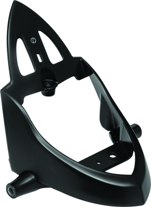 Kuryakyn Chrome Nova Curved Horizontal Mount Side License Plate Holder 3192