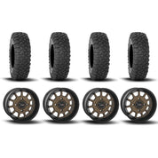 System 3 ST-5 Aluminum Bronze/Matte Black 15" Wheels And XC450 Tires [35x10R-15]