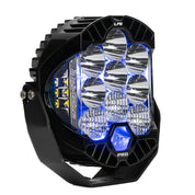 Baja Designs Auxiliary LED Light Pod Each Blue Backlight L9 Pro Series Driving/Combo Pattern Clear Lens Universal 320015