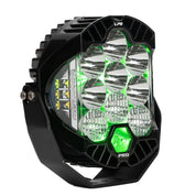 Baja Designs Auxiliary LED Light Pod Each Green Backlight L9 Pro Series Driving/Combo Pattern Clear Lens Universal 320016
