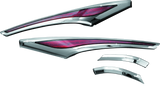 Kuryakyn Chrome LED Saddlebag Accent Swoops 3232