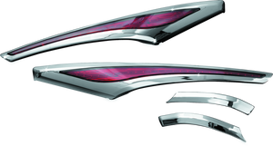 Kuryakyn Chrome LED Saddlebag Accent Swoops 3232
