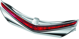 Kuryakyn LED Rear Fender Tip Chrome Red Lens 3236