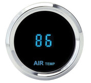 Dakota Digital 2-1/16" Round Ambient Air Temperature Gauge Blue Display SLX-14-5