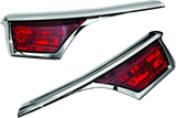 Kuryakyn Chrome LED Passenger Armrest Trim With Turn Signal 3240