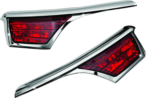 Kuryakyn Chrome LED Passenger Armrest Trim With Turn Signal 3240