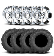 ITP SS212 15" Matte Black Wheels And Cryptid Tires [32x10-15]