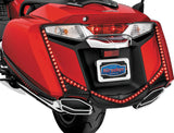 Kuryakyn LED Rear Fender Tip Gloss Black Smoke Lens 3248