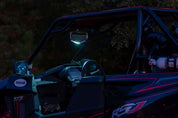 Seizmik Halo-RA LED Rearview Mirror with Cast Aluminum Bezel For Can-Am Defender