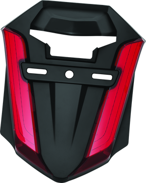 Kuryakyn Satin Black Omni LED Rear Fender Cover 3259