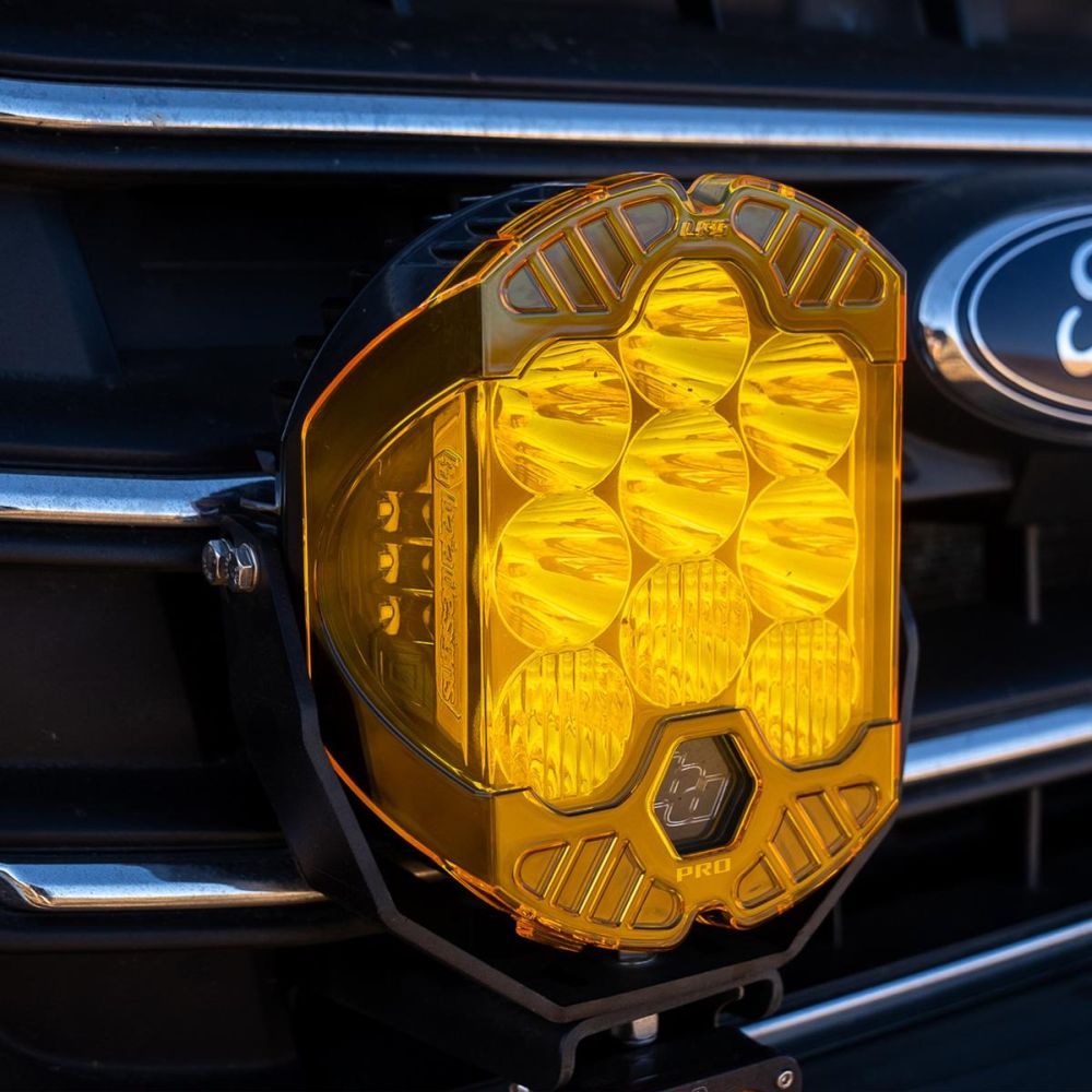 Baja Designs Rock Guard LP9 Series Baja Amber Hard Coated Polycarbonate 328002