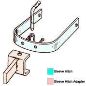 Impact Implements Pro Sleeve Hitch Adaptor for Garden Tractors IP4412_BK