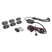 KC HiLiTES C-Series RGB Multi-Color Multi-Use LED 6-Light System - 5W Flood Beam