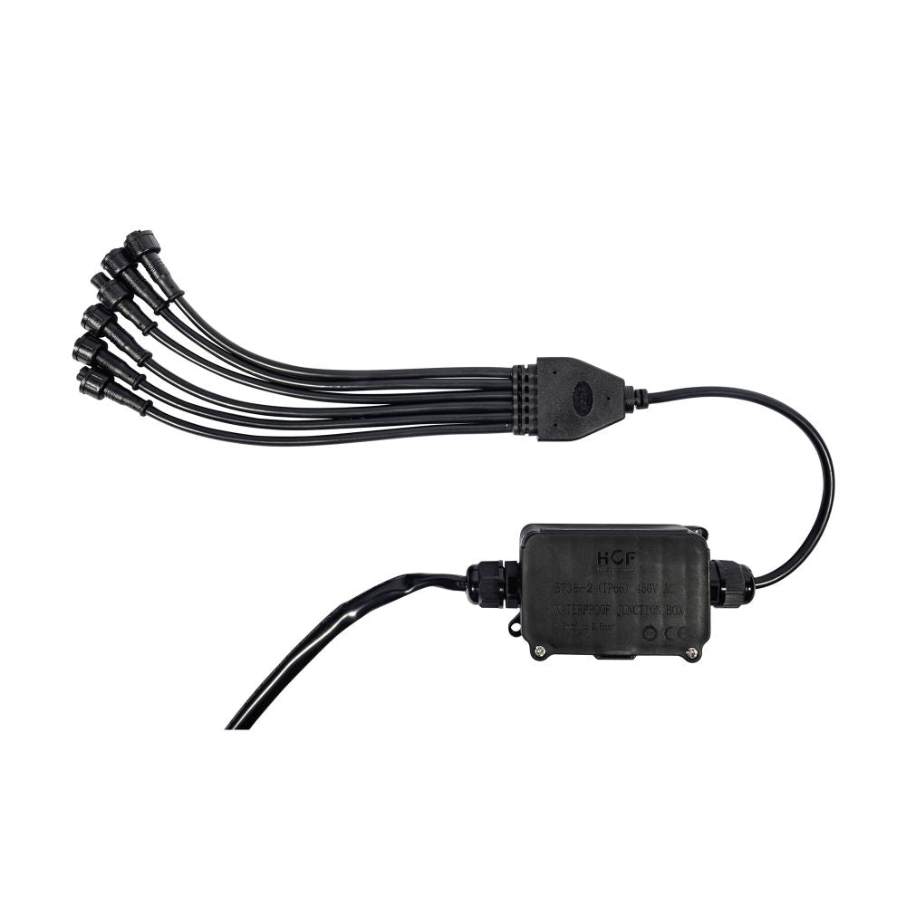 KC HiLiTES C-Series RGB Multi-Color Multi-Use LED 6-Light System - 5W Flood Beam