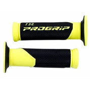 Pro Grip - 732YLBK - 732 Duo Density Road Grips, Black/Yellow