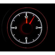 Dakota Digital 1955-56 Chevy Car Analog Clock Gauge for HDX Kit Black HLC-55C-K