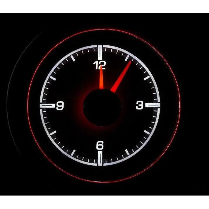 Dakota Digital 1955-56 Chevy Car Analog Clock Gauge for HDX Kit Black HLC-55C-K