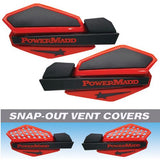 Powermadd - 34202 - Star Series Handguards, Red/Black