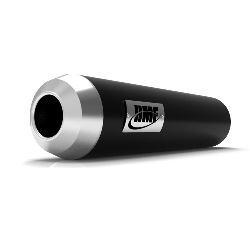 HMF Muffler Pol/Can-Am Out/Sprtsmn/Rng(70-110) 07-25 Black Performance Slip On Exhaust Spark Arrester End Cap