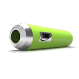 HMF Muffler Pol/Can-Am Out/Sprtsmn/Rng(70-110) 07-25 Venom Green Performance Slip On Exhaust Mini End Cap