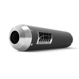 HMF Muffler Pol/Can-Am Out/Sprtsmn/Rng(70-110) 07-25 Gun Metal Performance Slip On Exhaust Mini End Cap