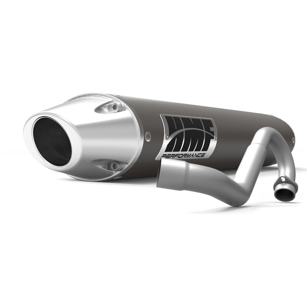 HMF Muffler Polaris Outlaw 500 06-07 Gun Metal Performance Full System Exhaust Euro End Cap