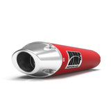 HMF Muffler Polaris Outlaw 525 IRS 07-11 Red Performance Slip On Exhaust Euro End Cap