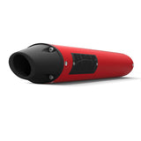 HMF Muffler Polaris Outlaw 450/525: SRA 08-10 Red Performance Slip On Exhaust Blackout Euro End Cap