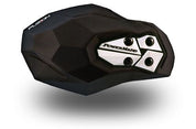PowerMadd Fuzion Handguards Black/White with Hayes Brake Mount Kit