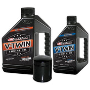 Complete Engine Oil Change Kit V-Twin Harley Davidson Sportster, 5 quart HF170B